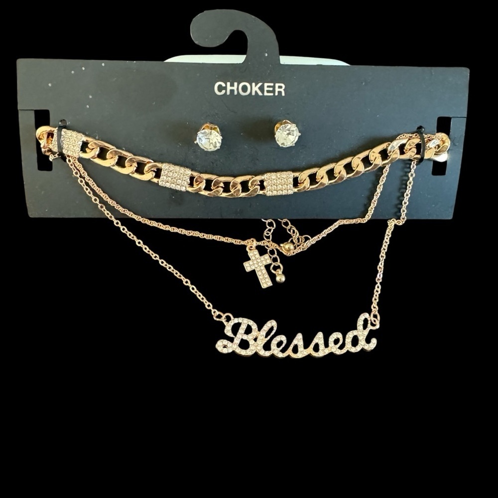 Jewelry, earrings with necklaces - Picture 4 of 4